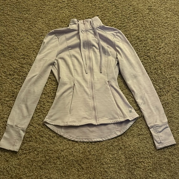 light purple spider sports jacket, size small - Picture 1 of 4